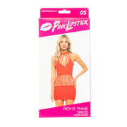 Rich B Phase Dress Red OS