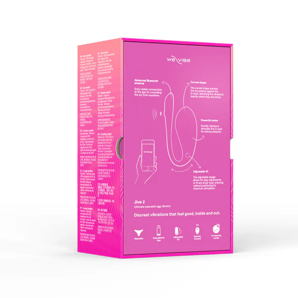 We-Vibe Jive 2 Wearable G-Spot Vibe in Electric Pink