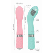 Pillow Talk Sassy G-Spot Massager Teal