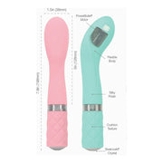 Pillow Talk Sassy G-Spot Massager Teal