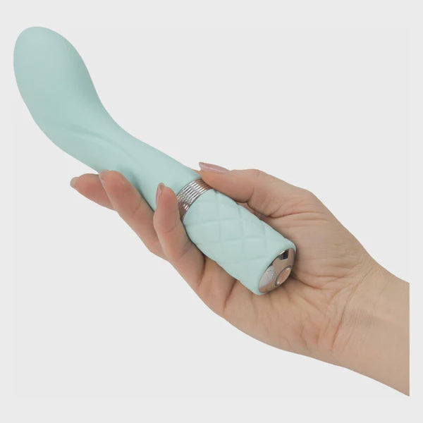 Pillow Talk Sassy G-Spot Massager Teal