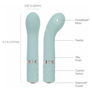 Pillow Talk Racy Mini massage  Teal