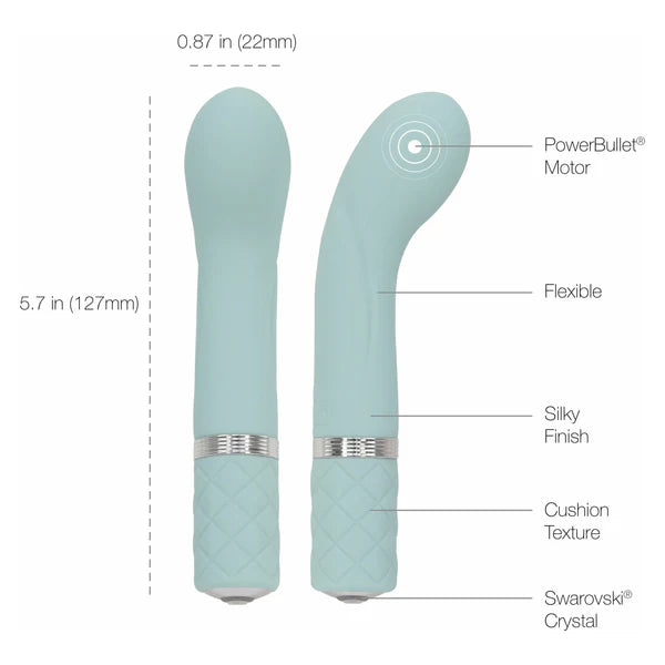 Pillow Talk Racy Mini massage  Teal