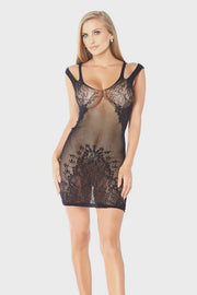 Addicted To You Chemise Black O/S