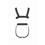 Just a Crush Open Back Teddy Black OS