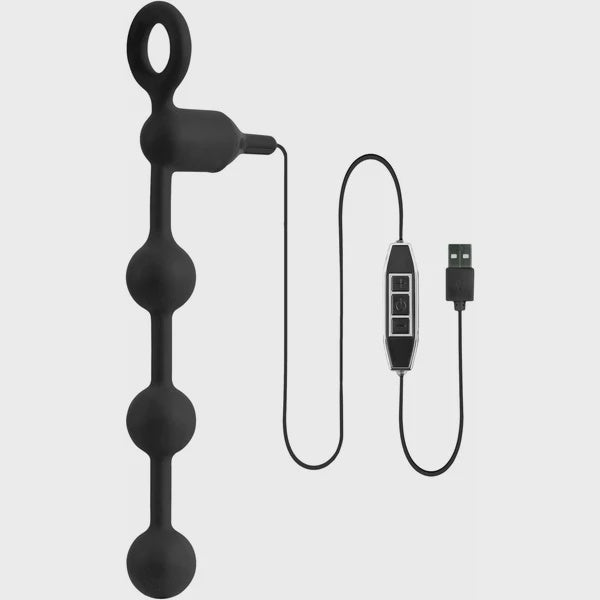 O Beads Plus Vibrating Anal Beads