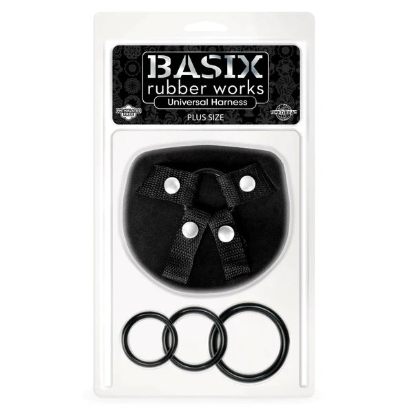 BASIX Rubber Works Universal Harness - Plus Sized