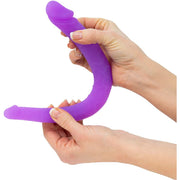 Silicone Double Mini Double Penetration Dong Purple