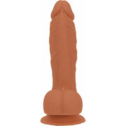 Addiction Steven 7.5" Silicone Dong Caramel