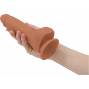 Addiction Steven 7.5" Silicone Dong Caramel