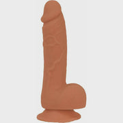 Addiction Steven 7.5" Silicone Dong Caramel