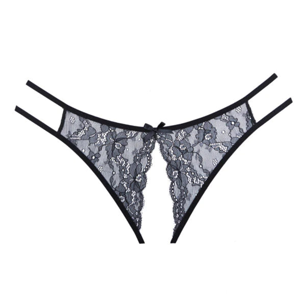 Lovesick Lace Panty Black OS
