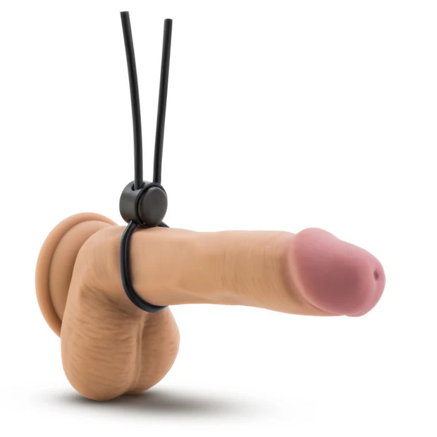 Silicone Loop Cock Ring BLACK