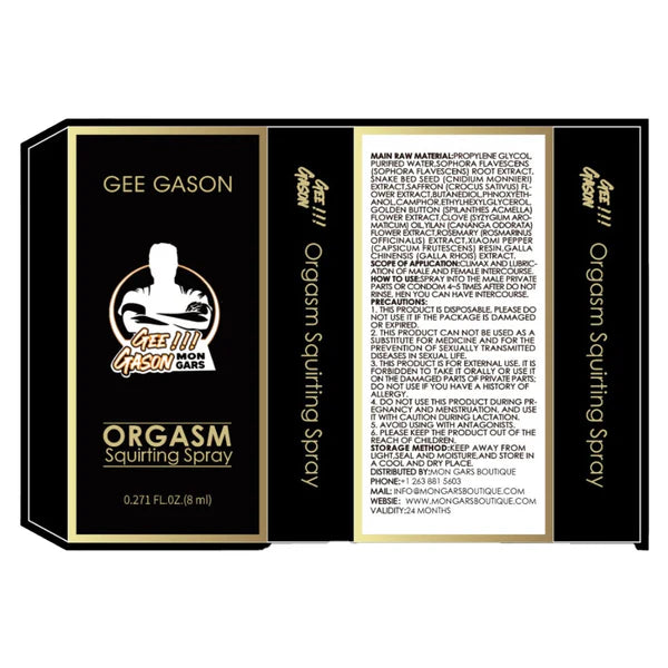 Orgasm Squirting Spray 8ML