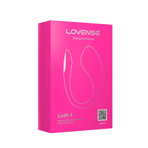 Lovense Lush 4 Remote Control Vibrator Pink