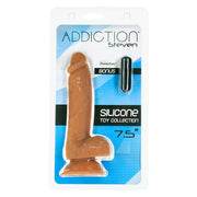 Addiction Steven 7.5" Silicone Dong Caramel