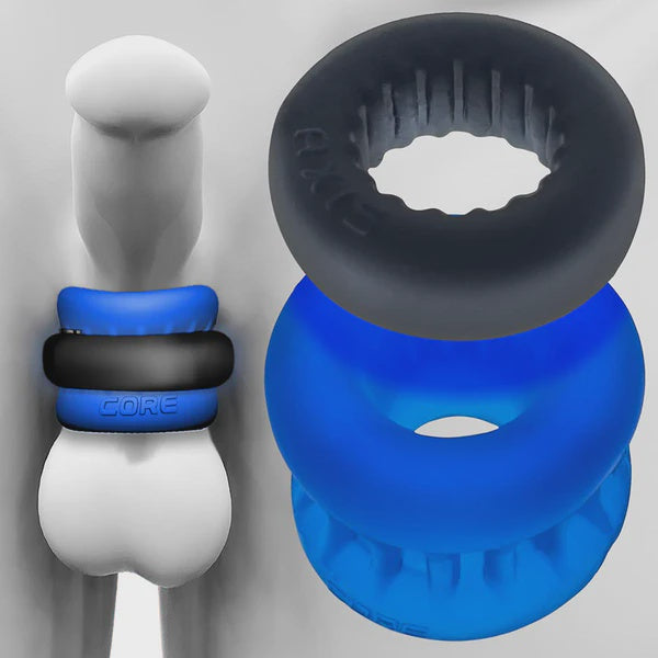 Ultracore Ballstretcher + Power Lock Ring Black/Blue