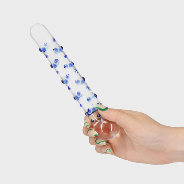 Icicles No. 50 - Hand Blown Glass Massager