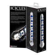 Icicles No. 50 - Hand Blown Glass Massager