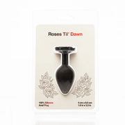 Roses Til’ Dawn Silicone Anal Plug Medium