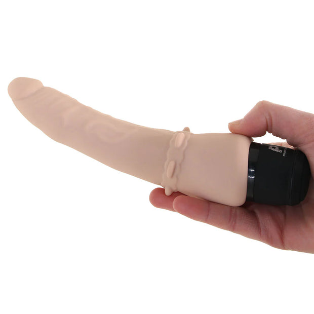 Power Cock 7 Inch Slim Realistic Vibe in Light