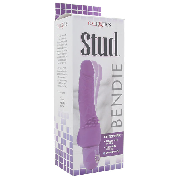 Bendie Power Stud Cliterrific Vibe in Purple