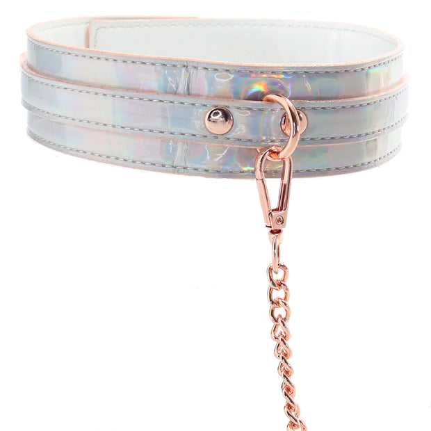 Cosmo Bondage Holographic Collar and Leash