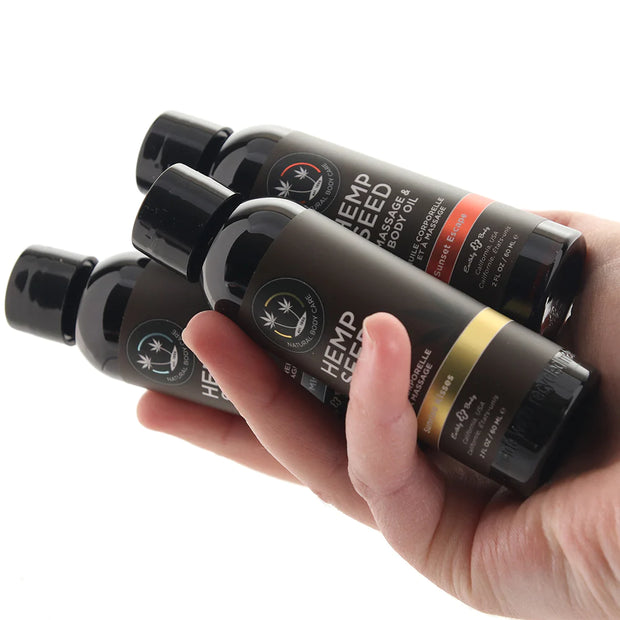Hemp Seed Massage Oil Summer 2023 Gift Set