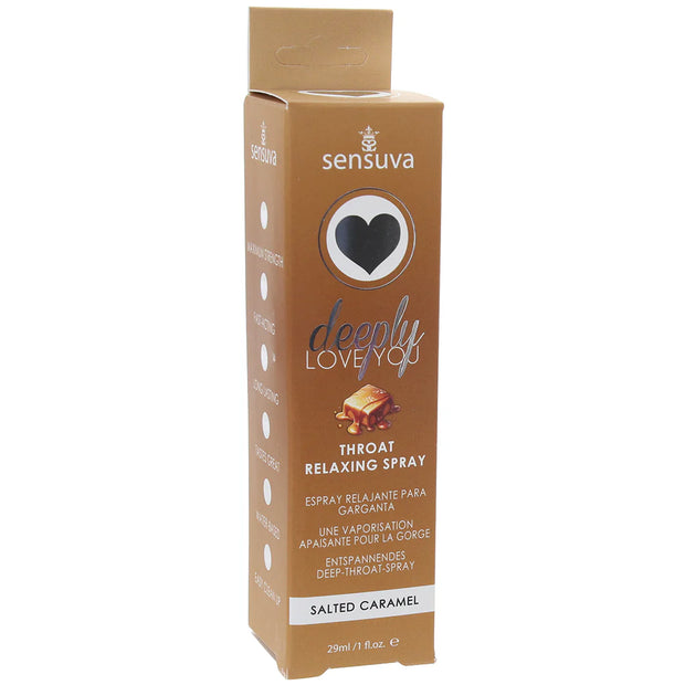 Deeply Love You Throat Relaxing Spray 1oz in Salted Caramel