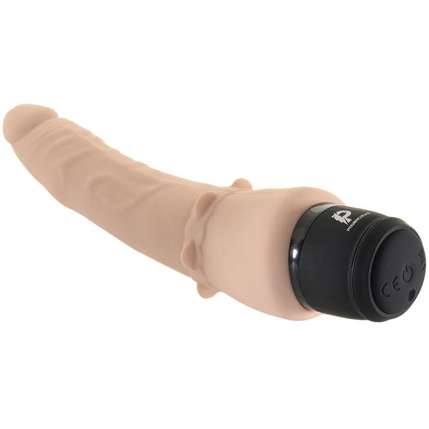 Power Cock 7 Inch Slim Realistic Vibe in Light