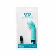 PowerBullet Sara’s Spot  Compact G-Spot Vibrator  Teal