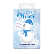 Snowy Kiss Clitoral Stimulator Snowman (Blue & White)