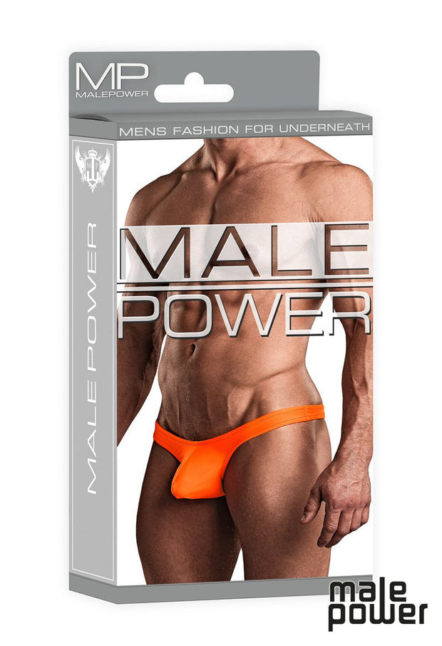 Euro Male Pouch Orange Thong L/XL