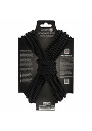 Ouch! Bondage Rope 10 Meter Nylon Black