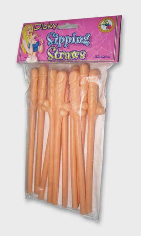 Pecker Penis Straws