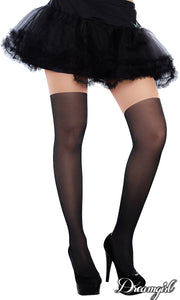 Lace-Up Boot Pantyhose OS