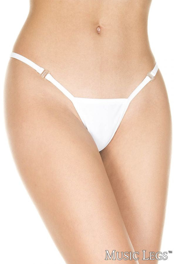 Clip G-String White OS