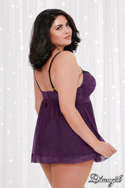 BABYDOLL PLUM 1X2X