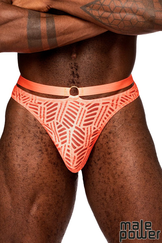 Rude Awakening Strap Thong L/XL