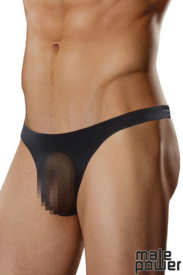 Nylon/Spandex Thong Streaker Thong L/XL