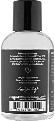 Silver Silicone Intimate Lubricant in 4.2oz/125ml