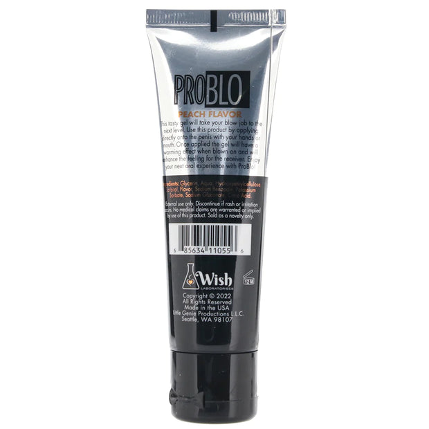 Pro Blo Flavored Oral Gel in Peach