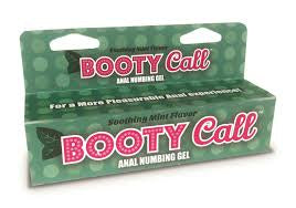 Booty Call Mint Flavored Anal Numbing Gel  in 1.5oz/44ml