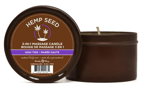 3-in-1 Summer Massage Candle 6oz/170g in High Tide