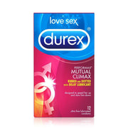Durex Performax Mutual Climax Condoms in 12 Pack
