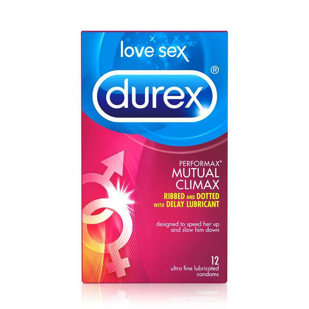 Durex Performax Mutual Climax Condoms in 12 Pack