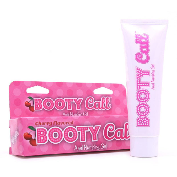 Booty Call Cherry Flavored Anal Numbing Gel in 1.5oz/44ml