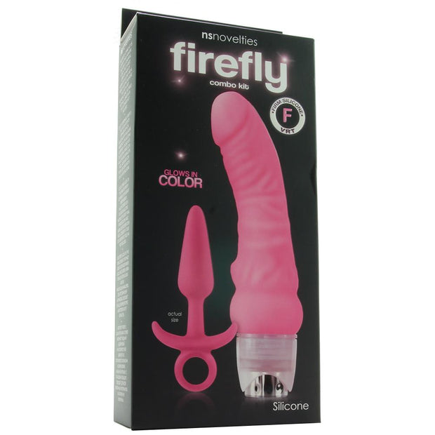 Firefly Glow in the Dark Silicone Combo Kit in Pink
