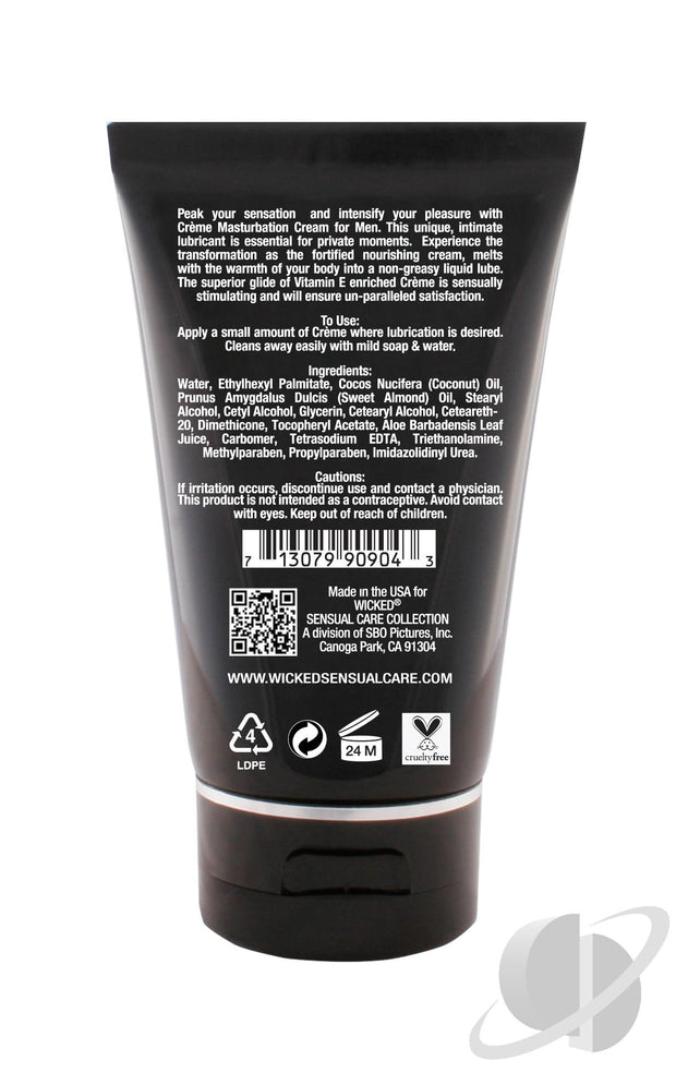 Creme Masturbation Cream for Men in 4oz/120ml