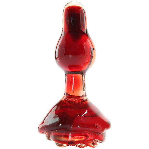 Icicles No. 76 Glass Plug in Red